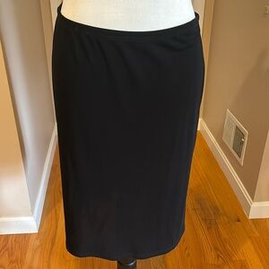 Guess collection black skirt with side slits on both sides